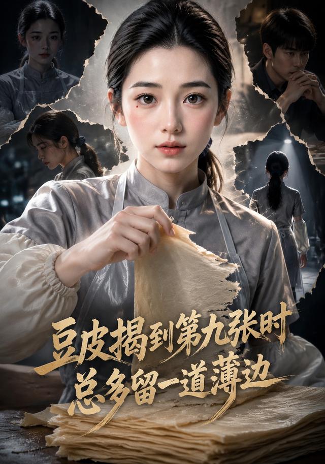 豆皮揭到第九张时总多留一道薄边 cover