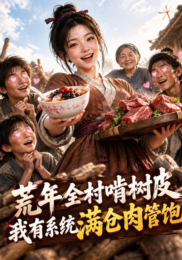 荒年全村啃树皮，我有系统满仓肉管饱