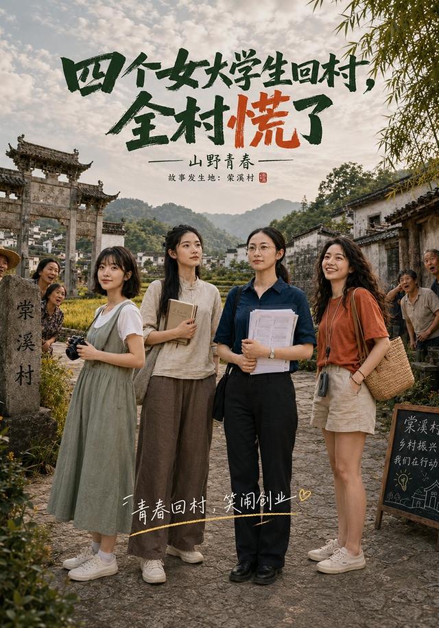 四个女大学生回村全村慌了
