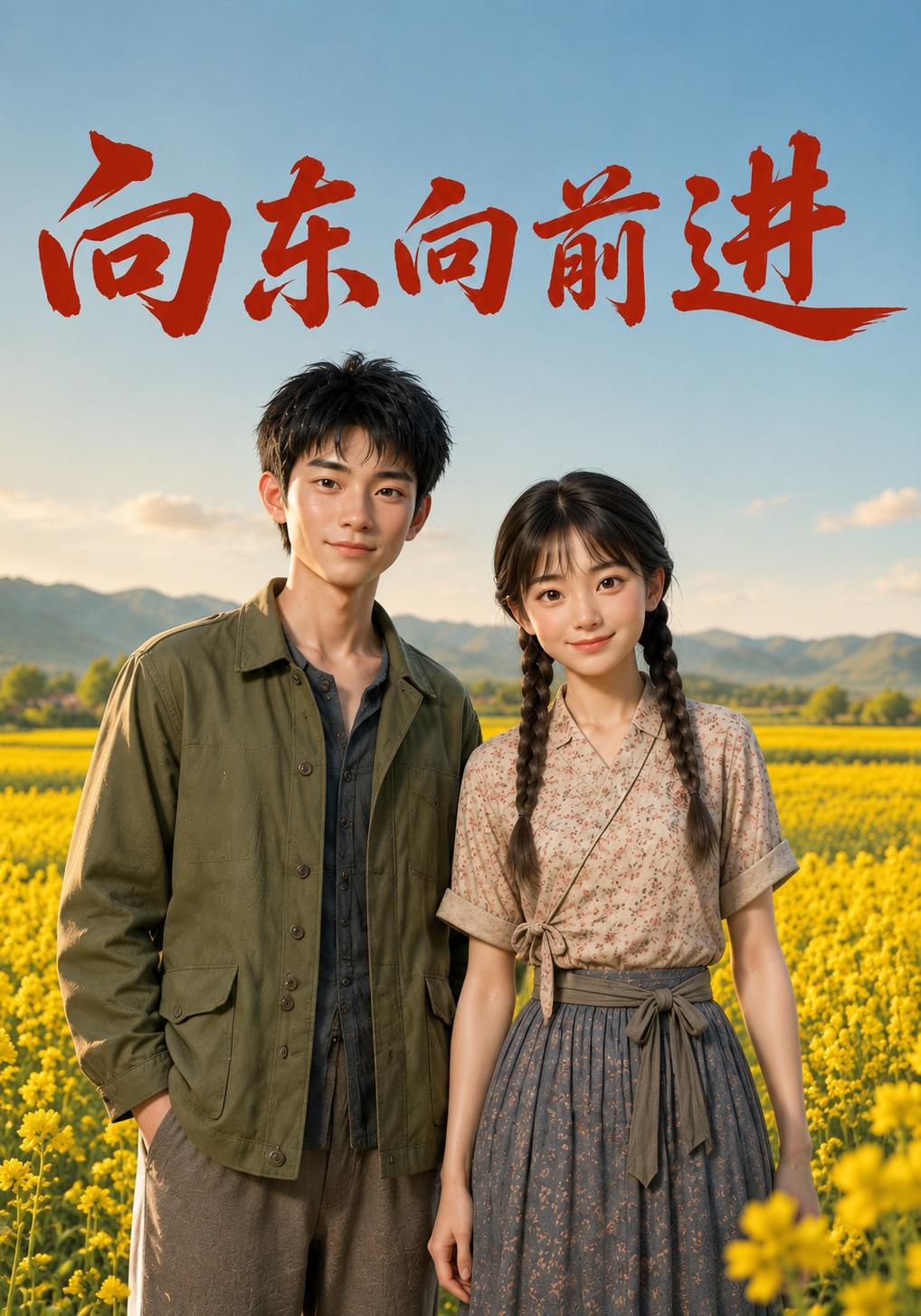 向东向前进