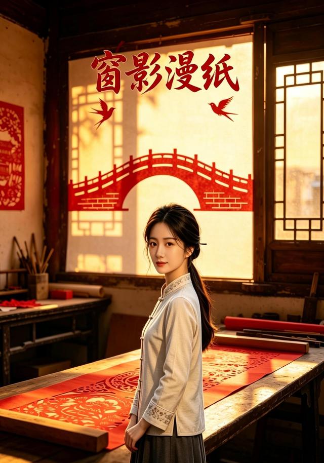 窗影漫纸 cover