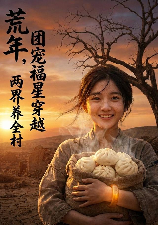 荒年，团宠福星穿越两界养全村