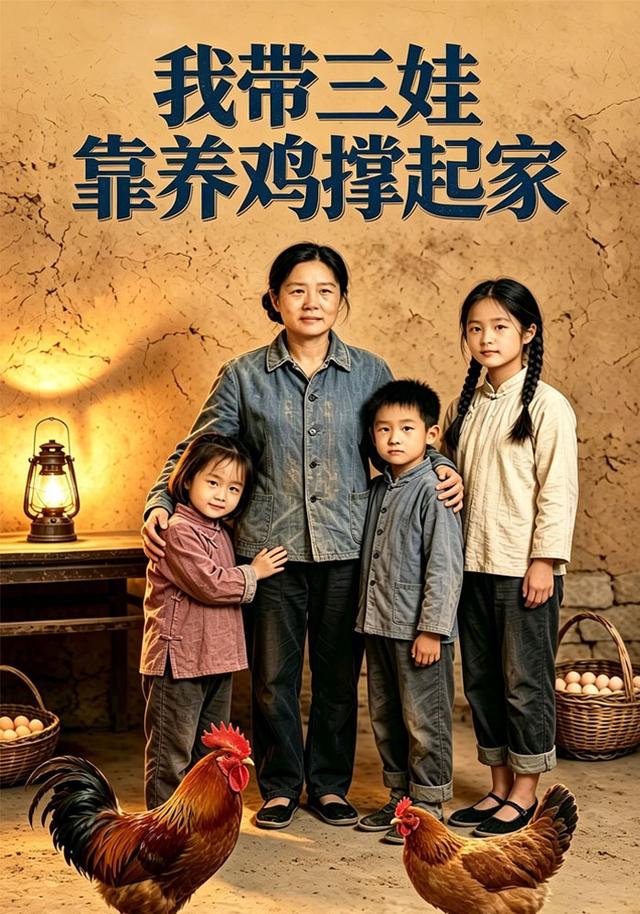 我带三娃靠养鸡撑起家