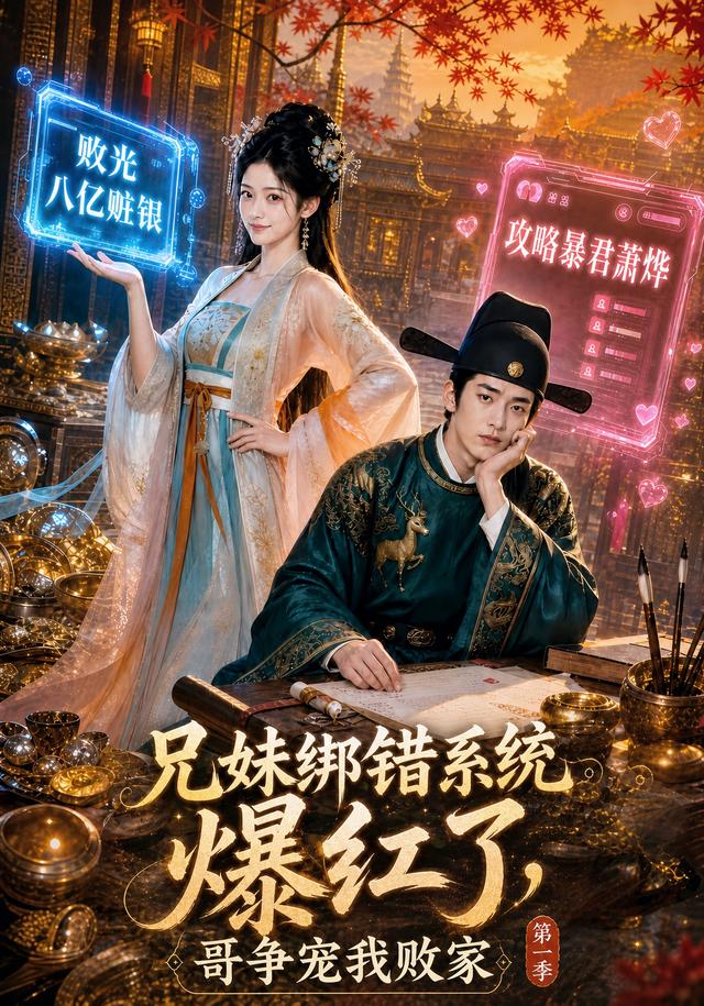 兄妹绑错系统爆红了，哥争宠我败家第一季 cover