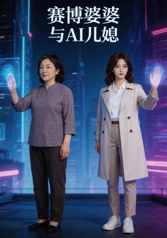 赛博婆婆与ai儿媳