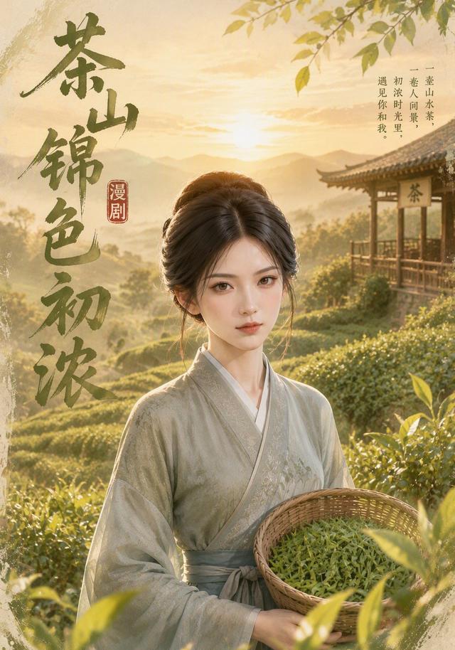茶山锦色初浓