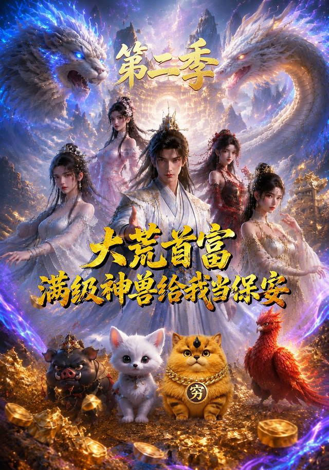 大荒首富满级神兽给我当保安（第二季） cover