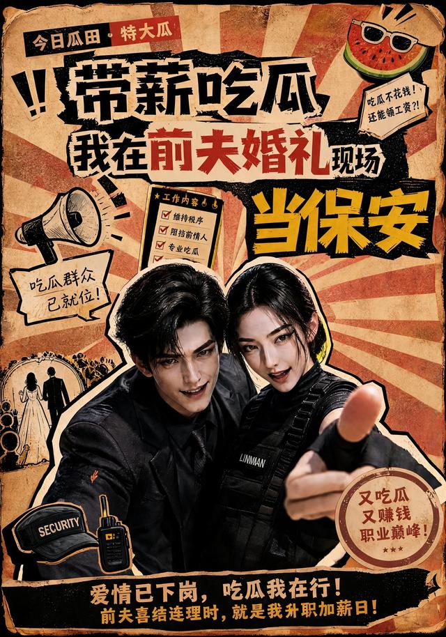 带薪吃瓜我在前夫婚礼现场当保安 cover