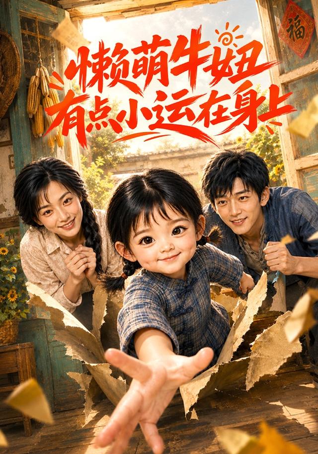 懒萌牛妞有点小运在身上