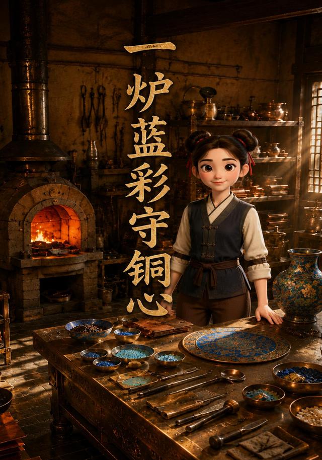 一炉蓝彩守铜心 cover