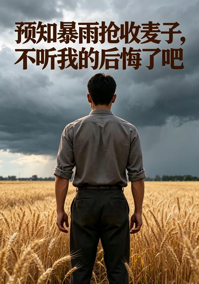 预知暴雨抢收麦子，不听我的后悔了吧