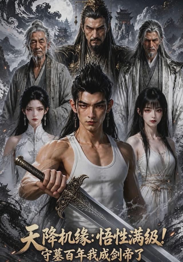天降机缘：悟性满级！守墓百年我成剑帝了 cover