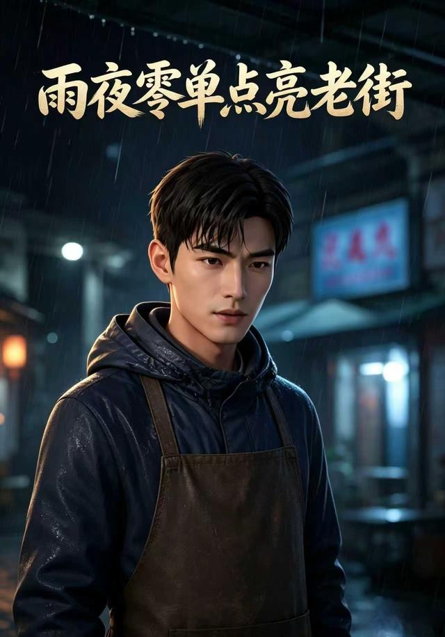 雨夜零单点亮老街
