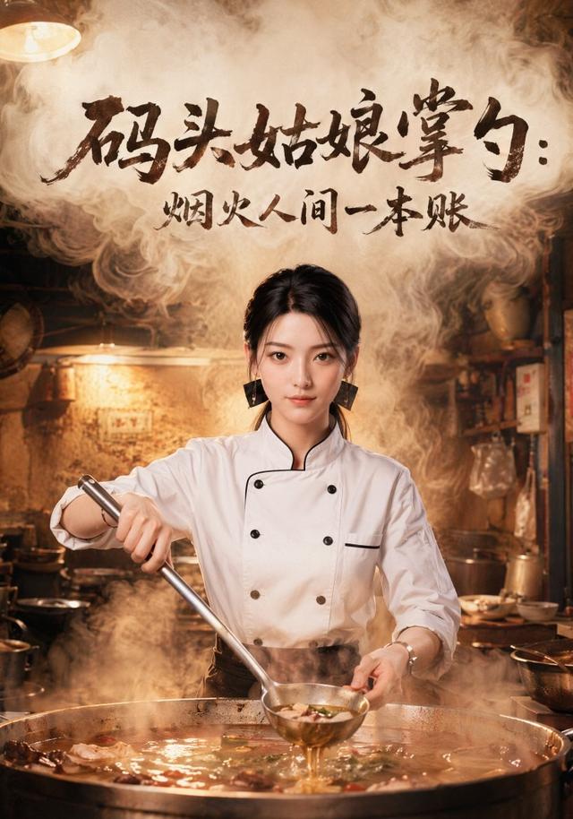 码头姑娘掌勺：烟火人间一本账 cover