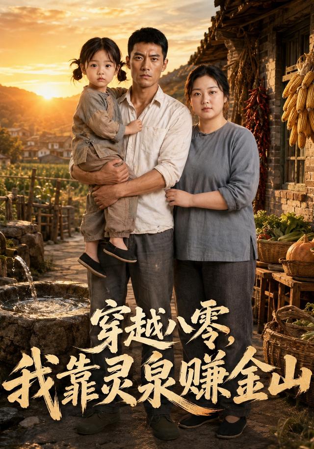 穿越八零，我靠灵泉赚金山 cover