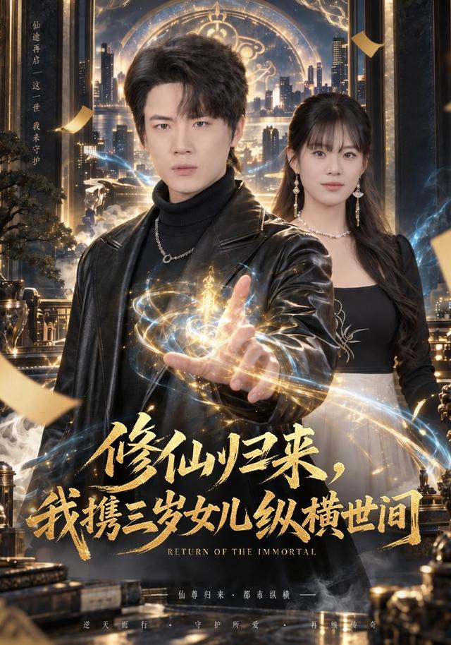 2026年穿越真人剧《修仙归来，我携三岁女儿纵横世间（第一季）》