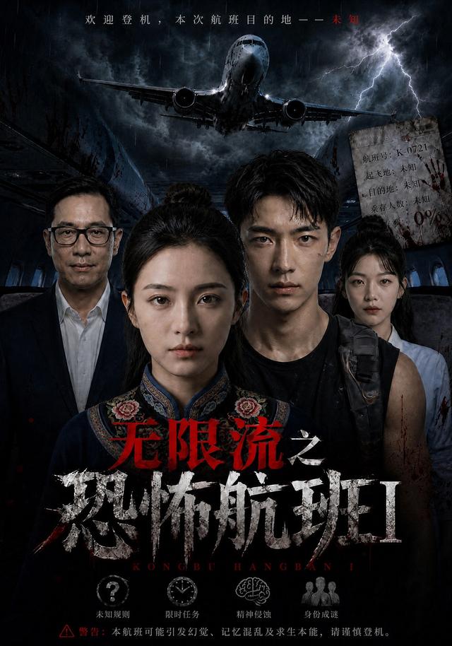 无限流之恐怖航班1