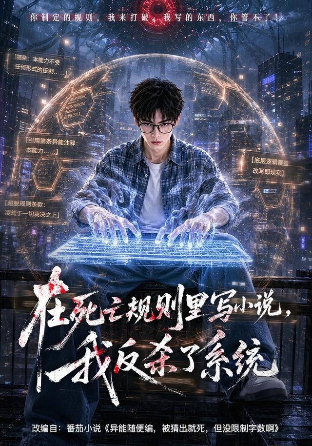 在死亡规则里写小说，我反杀了系统 cover