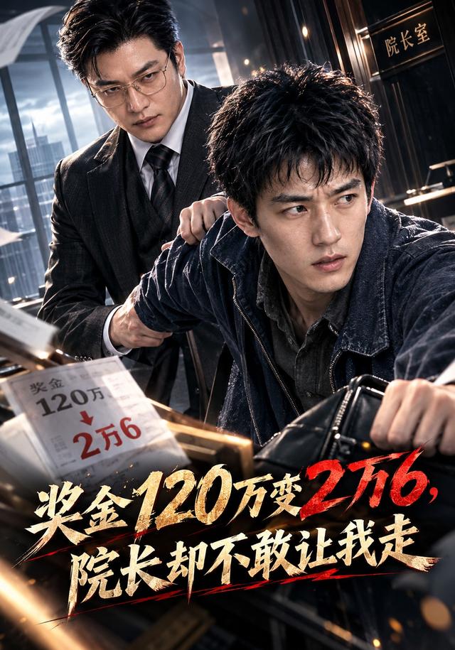 《奖金120万变2万6，院长却不敢让我走》作品海报