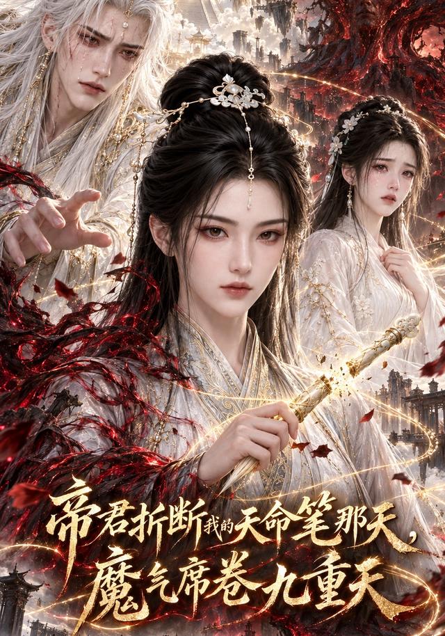 帝君折断我的天命笔那天，魔气席卷九重天