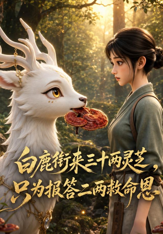 白鹿衔来三十两灵芝，只为报答二两救命恩 cover
