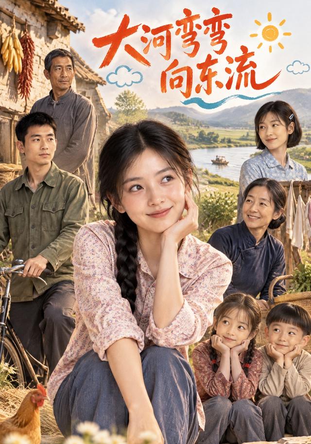 大河弯弯向东流