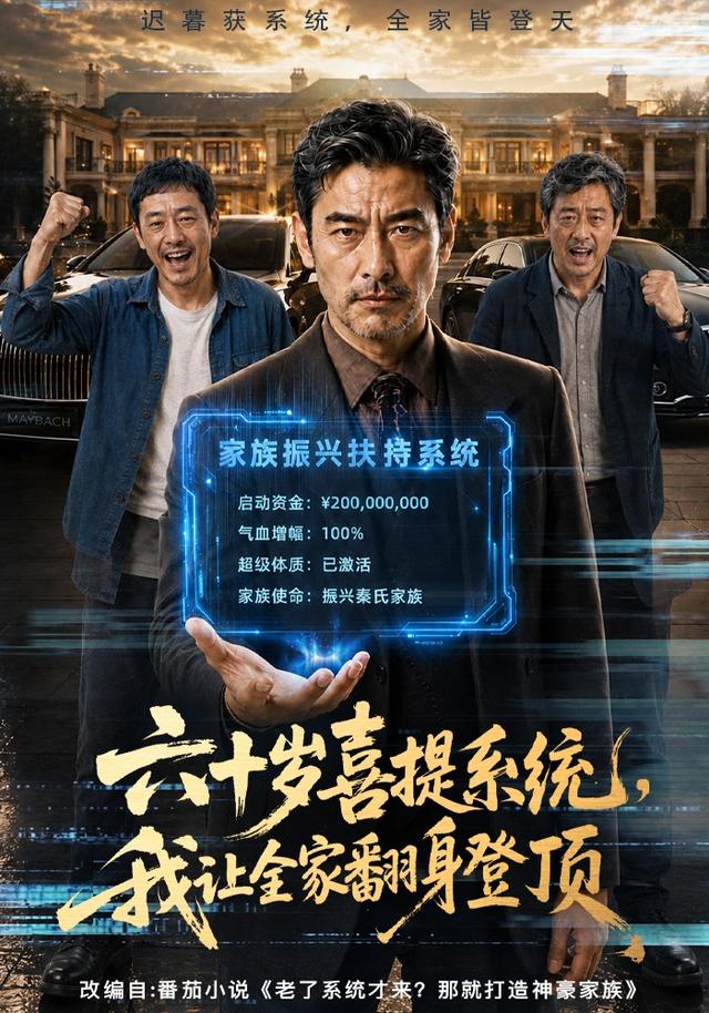 六十岁喜提系统，我让全家翻身登顶 cover