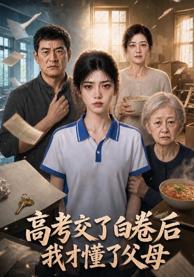 高考交了白卷后我才懂了父母 cover