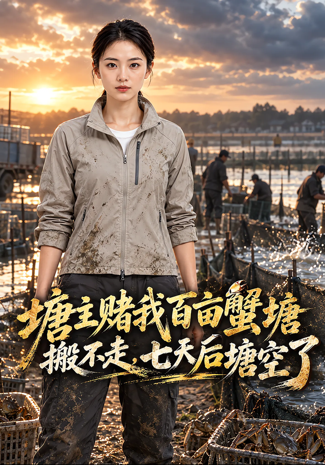 塘主赌我百亩蟹塘搬不走，七天后塘空了