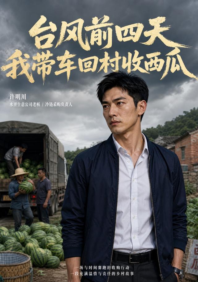 台风前四天，我带车回村收西瓜 cover