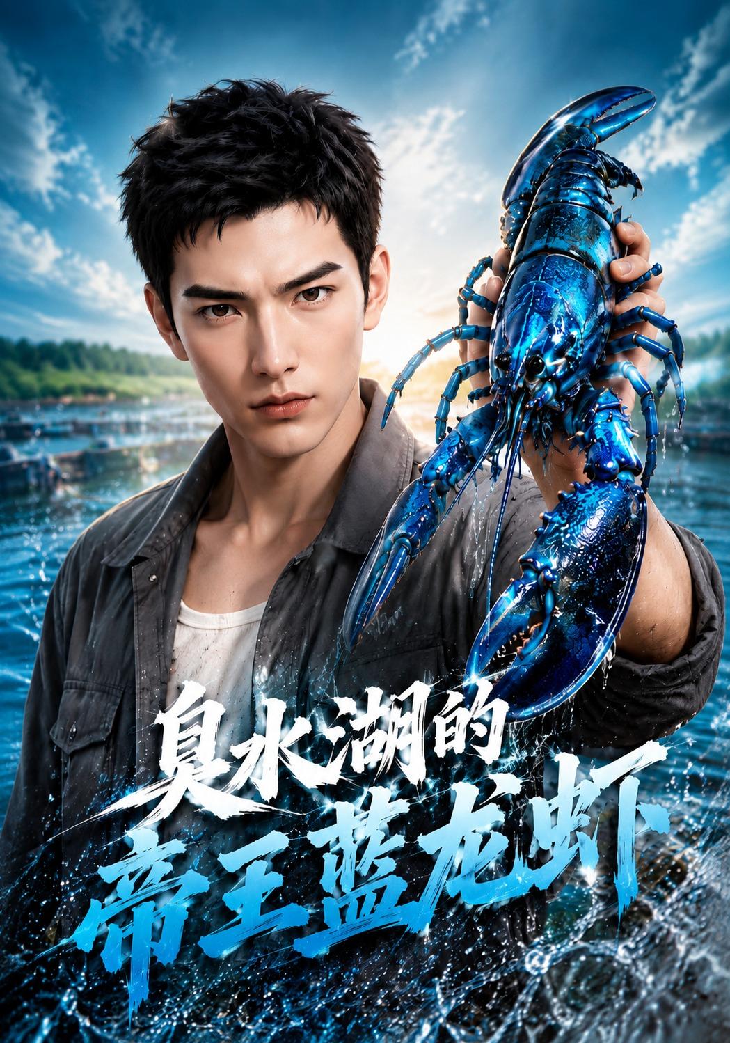 臭水湖的帝王蓝龙虾
