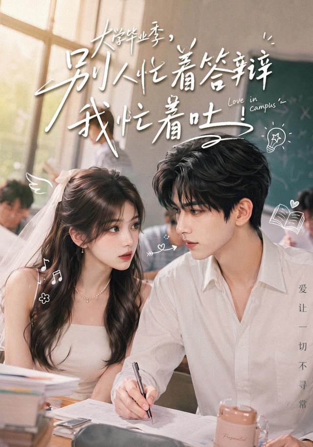 大学毕业季，别人忙着答辩我忙着吐！