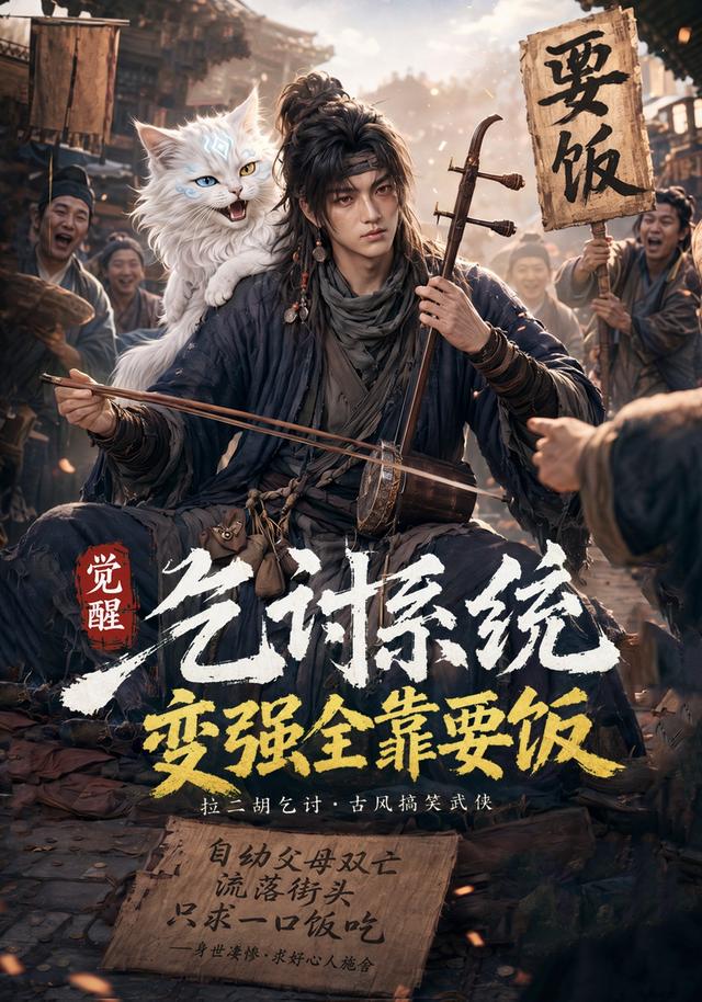 觉醒乞讨系统，变强全靠要饭 cover
