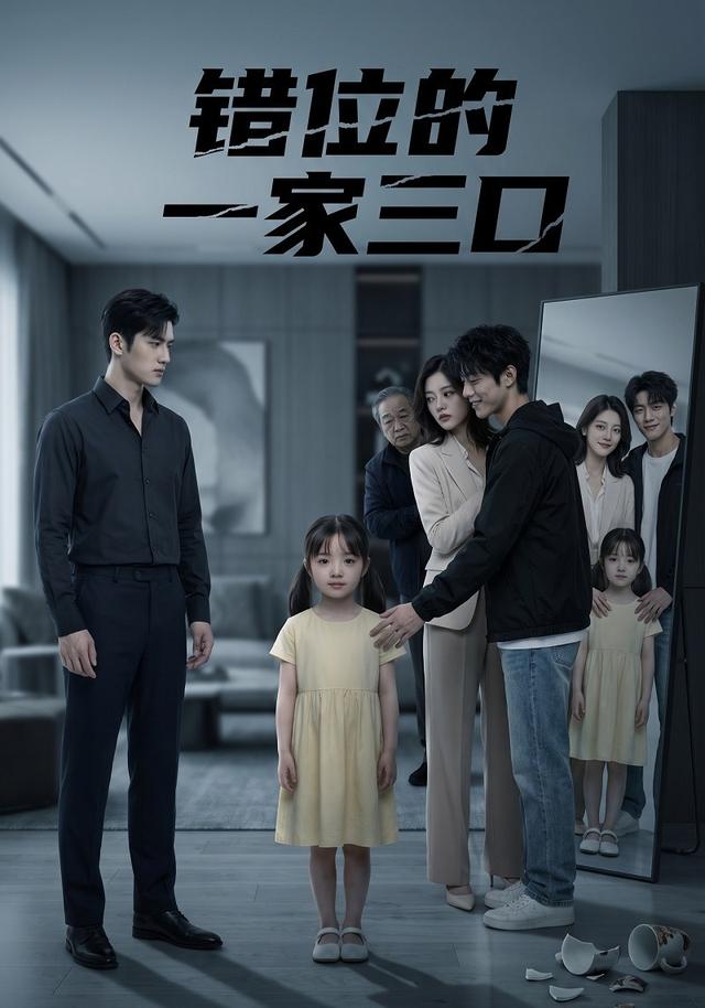 错位的一家三口 cover