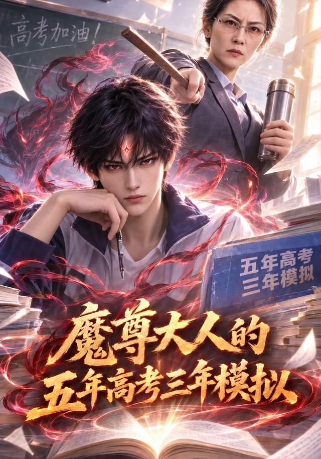 魔尊大人的五年高考三年模拟 cover