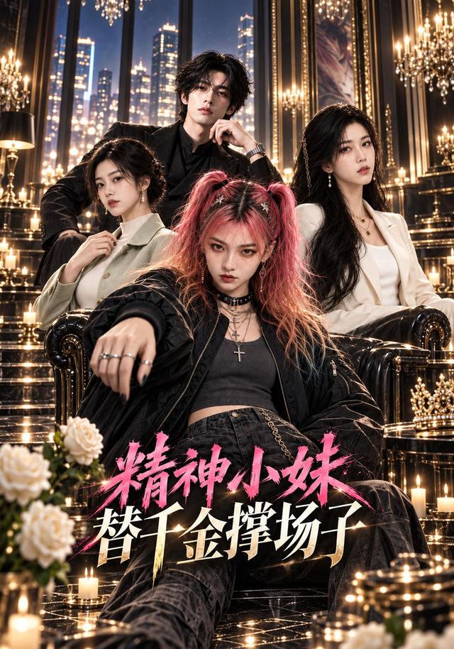 精神小妹替千金撑场子
