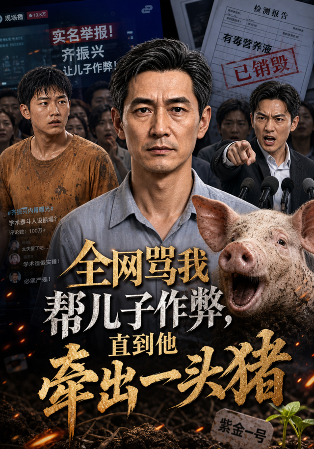 全网骂我帮儿子作弊，直到他牵出一头猪 cover