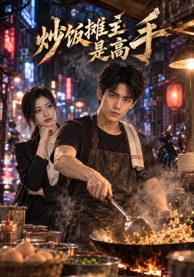 炒饭摊主是高手
