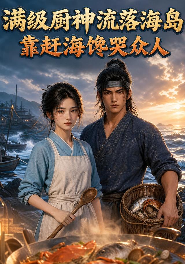 满级厨神流落海岛，靠赶海馋哭众人 cover
