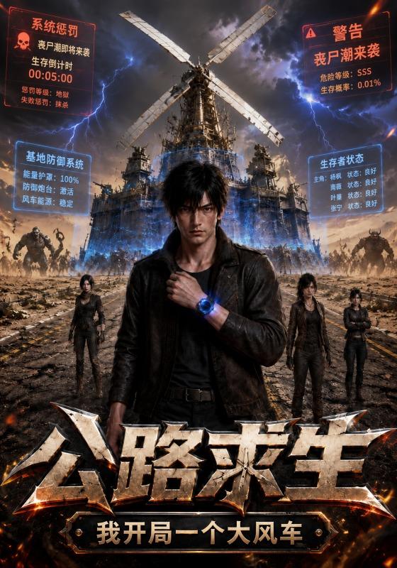 公路求生：我开局一个大风车 cover