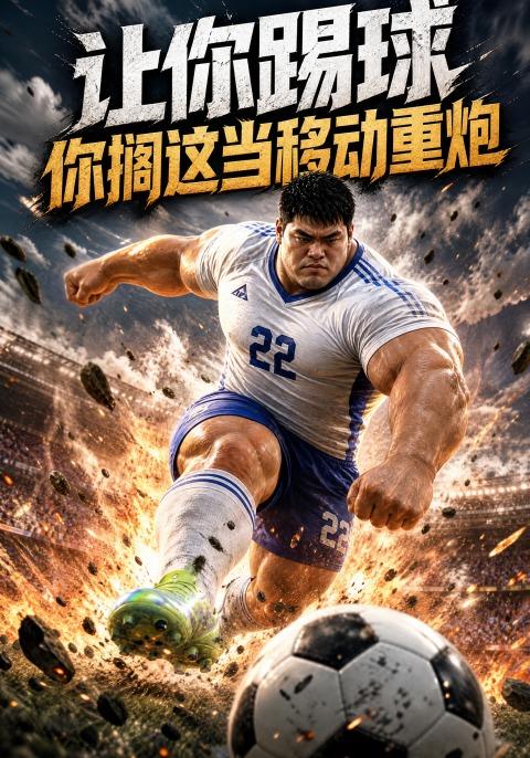 让你踢球，你搁这当移动重炮