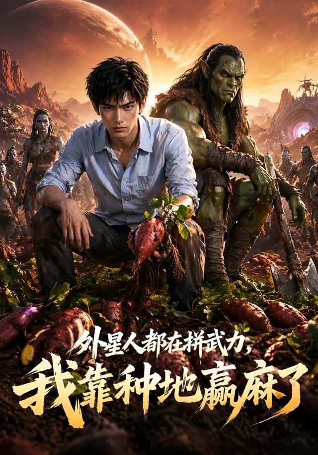 外星人都在拼武力，我靠种地赢麻了 cover
