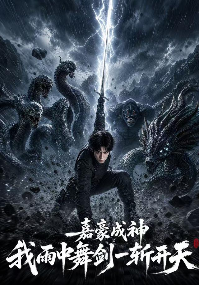 嘉豪成神：我雨中舞剑一斩开天