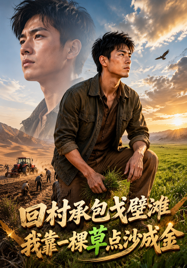回村承包戈壁滩，我靠一棵草点沙成金 cover