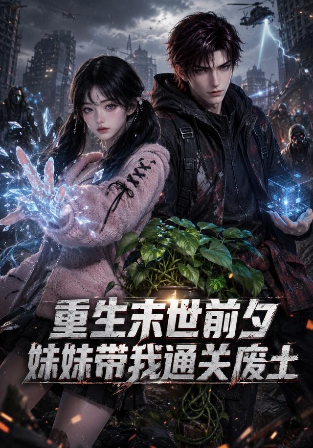 重生末世前夕，妹妹带我通关废土 cover