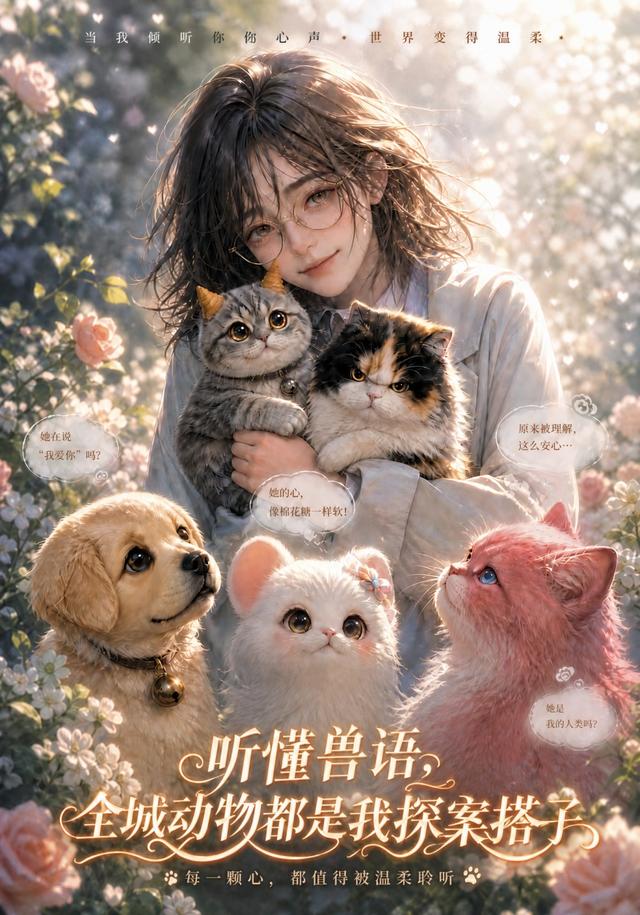 听懂兽语，全城动物都是我探案搭子 cover