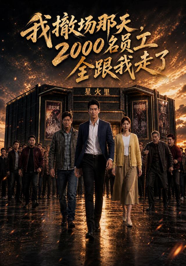 我撤场那天2000名员工全跟我走了 cover