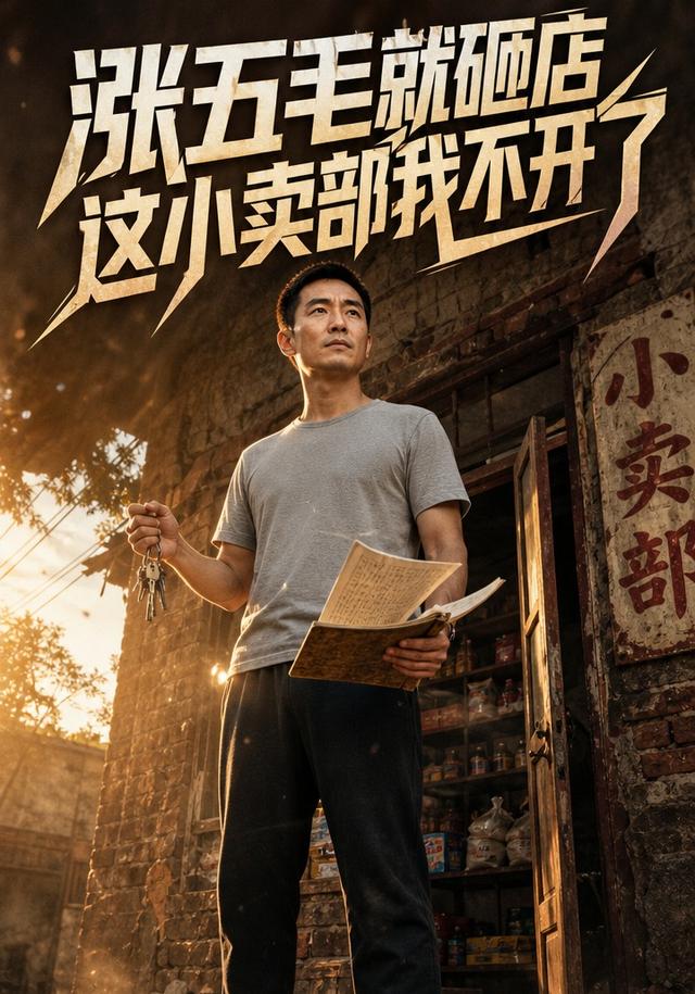 涨五毛就砸店这小卖部我不开了 cover