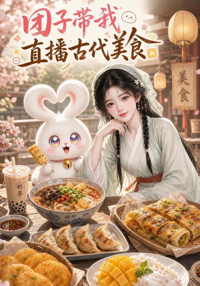 团子带我直播古代美食