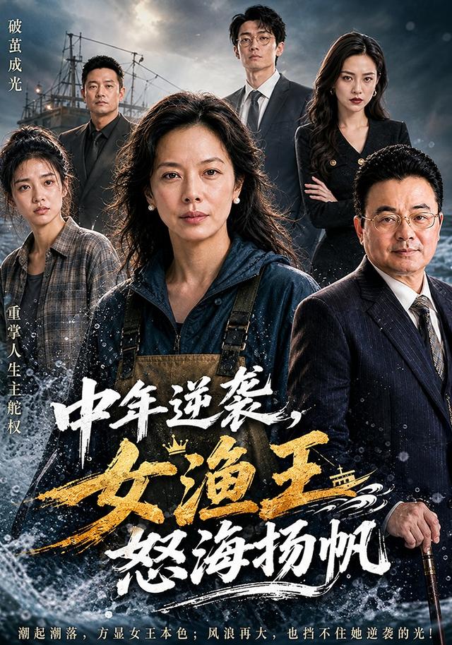 中年逆袭，女渔王怒海扬帆 cover